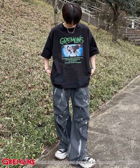 25SS【retro movie】GREMLINS ヴィンテージライク レトロ映画半袖Tシャツ