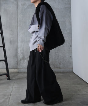 ニュアンス グラデーション ニット プルオーバー