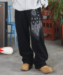 コーデュロイ ワイドパンツ