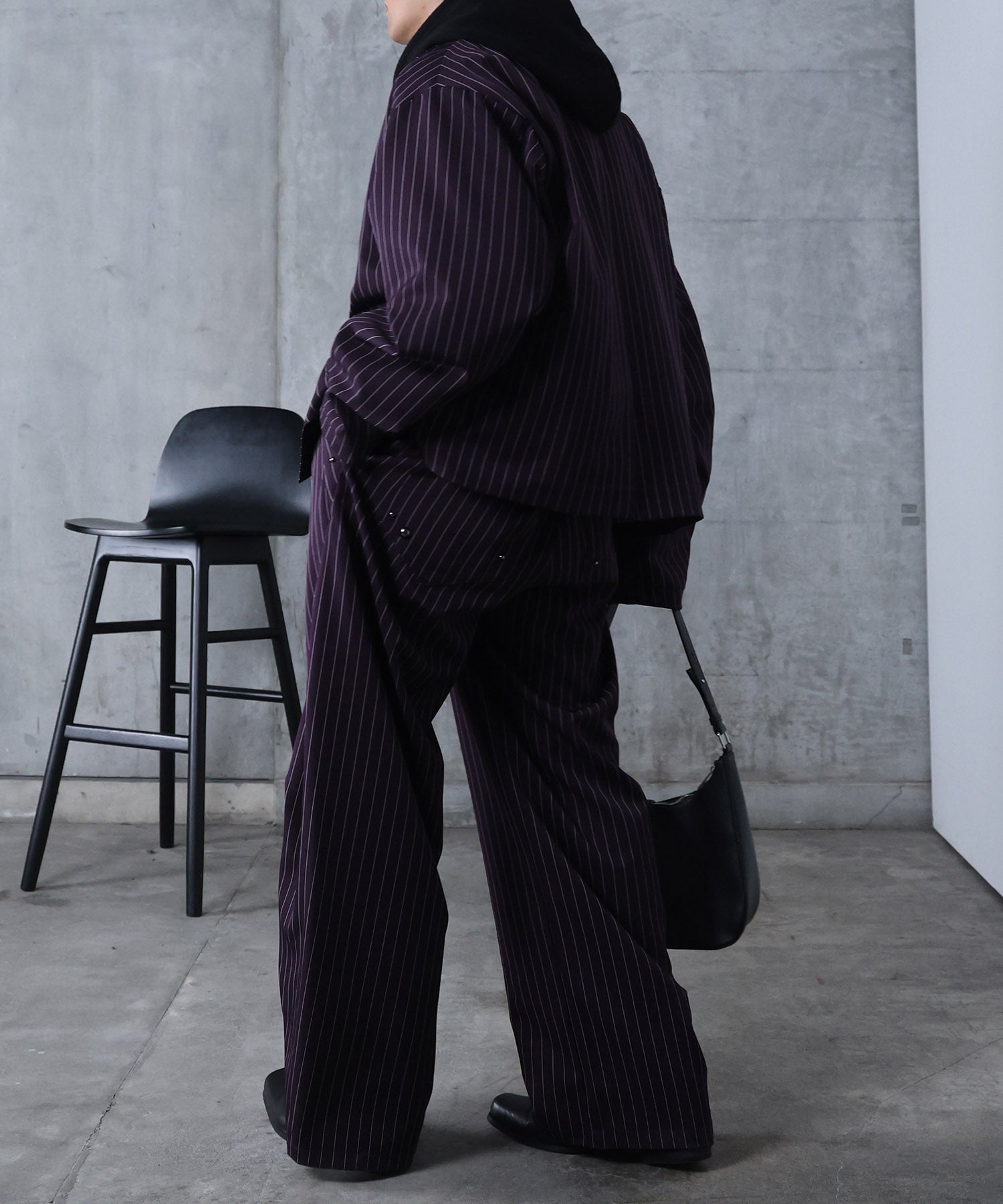 スタッズ ショート ダブルジャケット