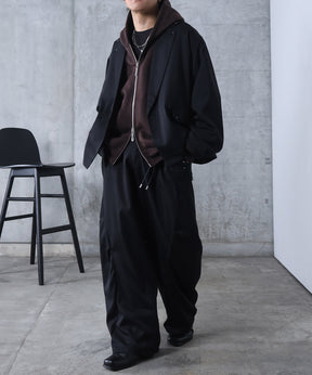 スタッズ ショート ダブルジャケット