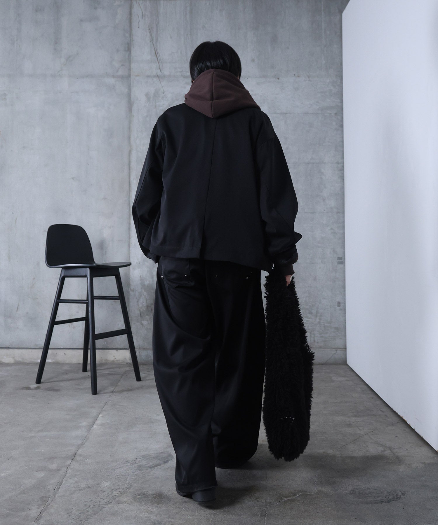 スタッズ ショート ダブルジャケット