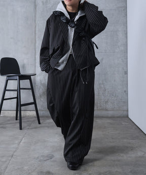 スタッズ ショート ダブルジャケット