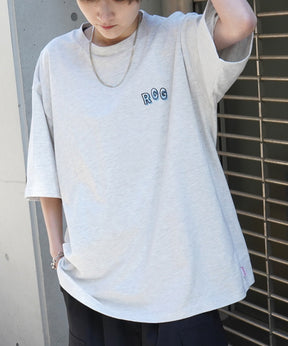 25SS【RED CAP GIRL】バックプリント ビッグシルエット半袖Tシャツ