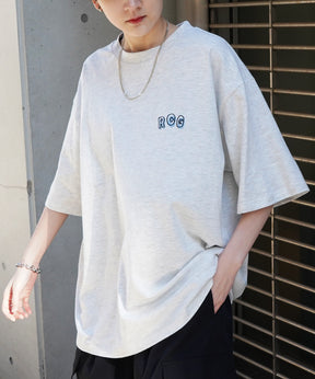 25SS【RED CAP GIRL】バックプリント ビッグシルエット半袖Tシャツ