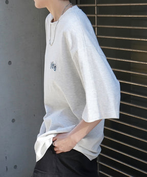 25SS【RED CAP GIRL】バックプリント ビッグシルエット半袖Tシャツ