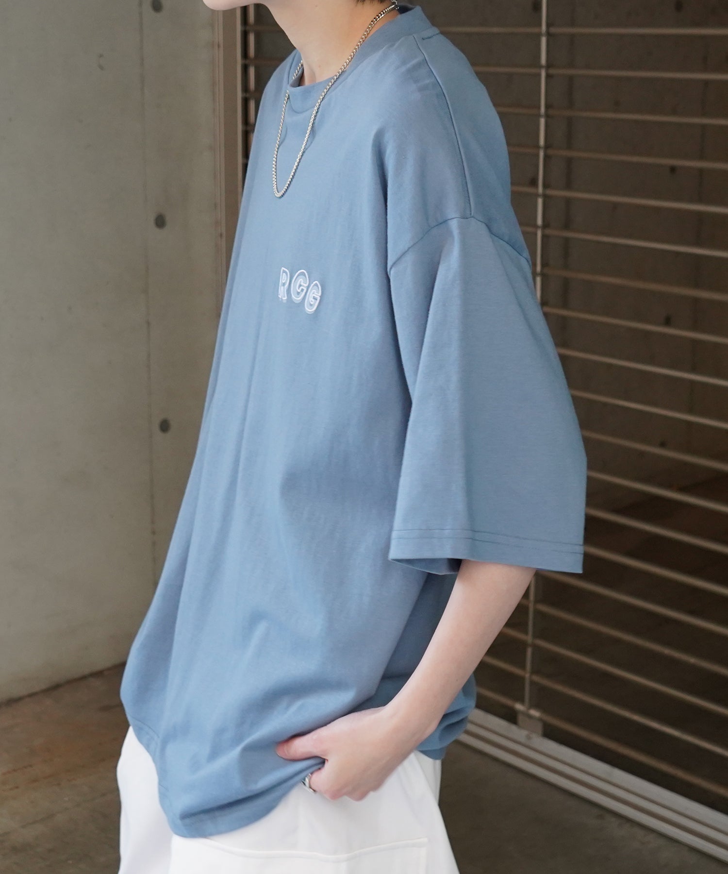 25SS【RED CAP GIRL】バックプリント ビッグシルエット半袖Tシャツ