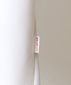 【PEZ × RED CAP GIRL】コラボ 25SS  無地 / クレリック配色 長袖ビッグシルエットシャツ