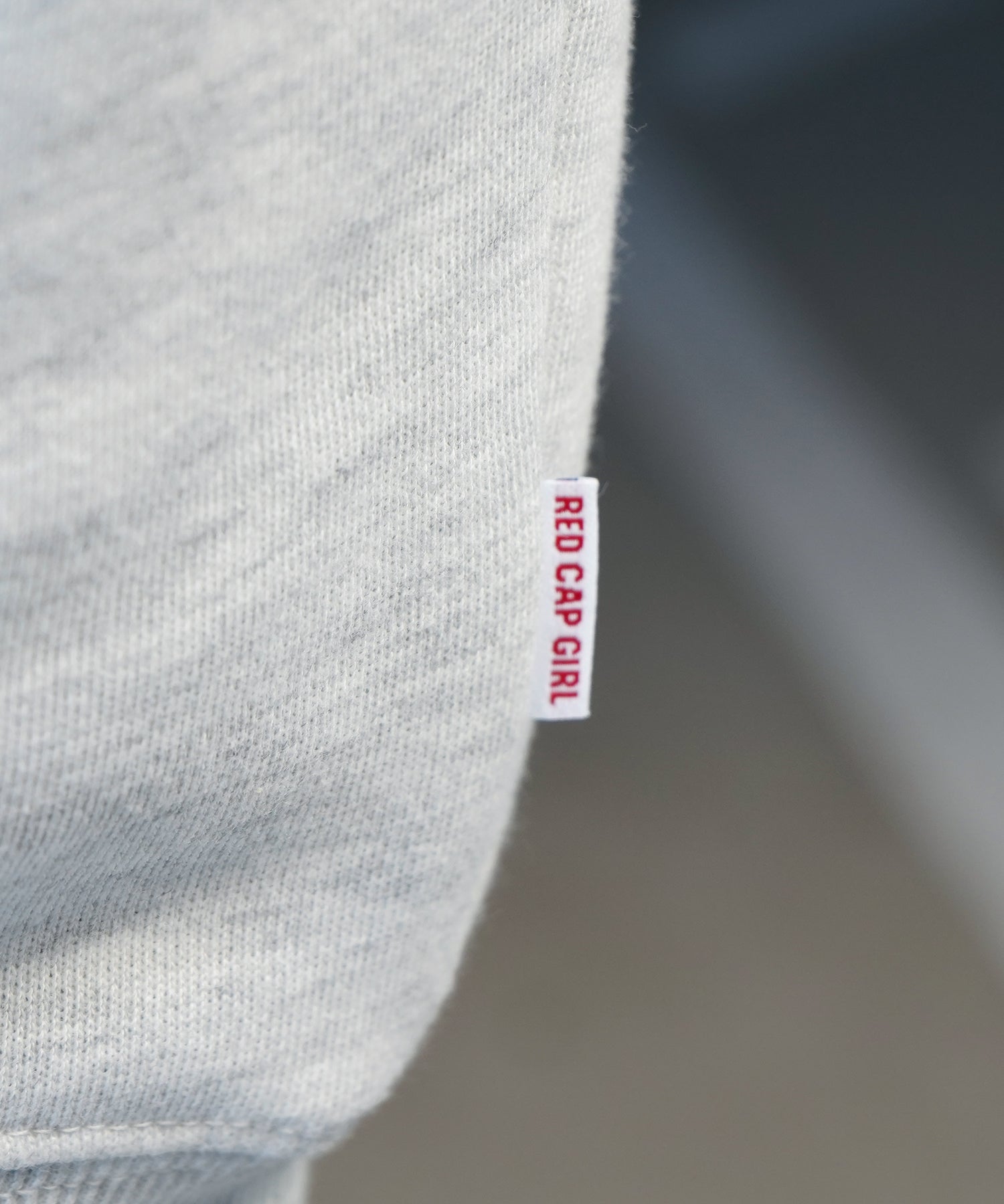 【PEZ × RED CAP GIRL】コラボ 24SS ビッグシルエット フロントプリントロゴ刺繍 プルオーバーパーカー