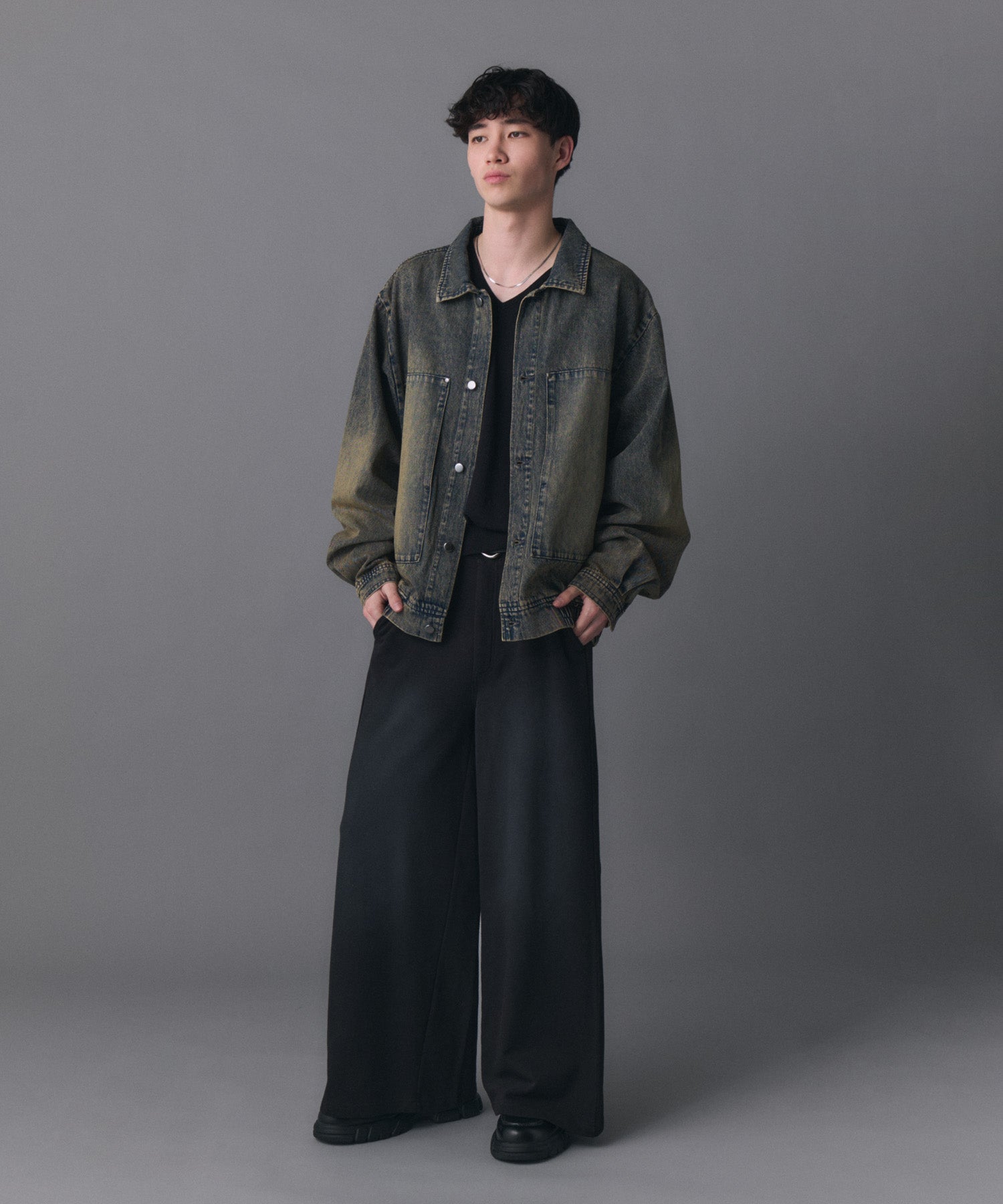Blasted Sweat Flare Pants / ブレストスウェットフレアパンツ
