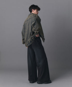 Blasted Sweat Flare Pants / ブレストスウェットフレアパンツ