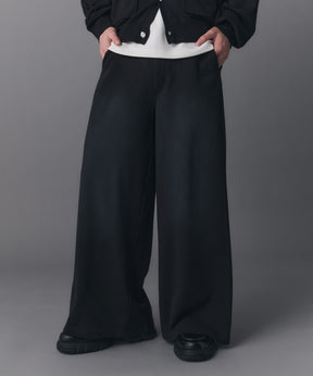 Blasted Sweat Flare Pants / ブレストスウェットフレアパンツ