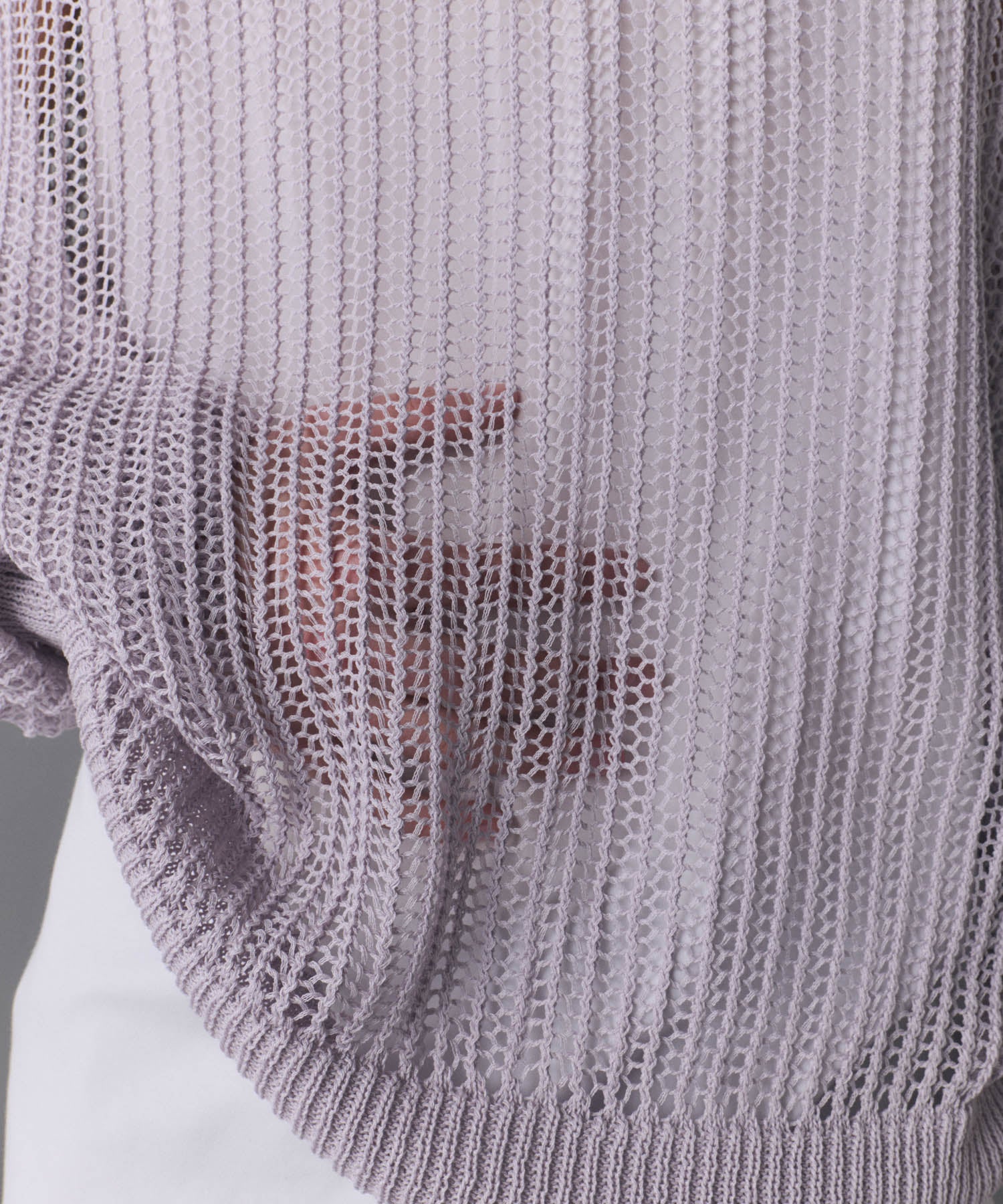 Basic Sheer Knit Pullover / ベーシック シアーニットプルオーバー