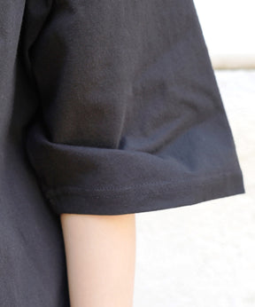 25SS ハートワンポイント刺繍 半袖Tシャツ