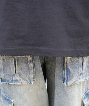 25SS ハートワンポイント刺繍 半袖Tシャツ