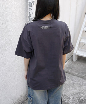 25SS ハートワンポイント刺繍 半袖Tシャツ