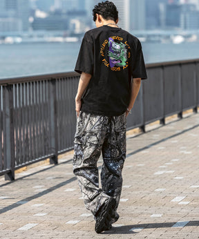 25SS【Labordi / ラボード】ツリーカモ柄 リアルツリー オーバーサイズ ミリタリーワイドカーゴパンツ