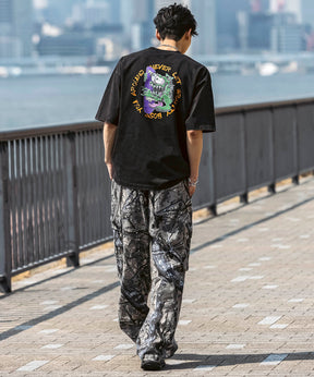 25SS【Labordi / ラボード】ツリーカモ柄 リアルツリー オーバーサイズ ミリタリーワイドカーゴパンツ
