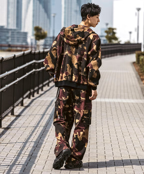 25SS【Labordi / ラボード】ツリーカモ柄 リアルツリー オーバーサイズ ミリタリーワイドカーゴパンツ