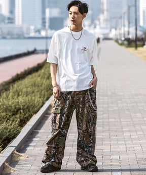 25SS【Labordi / ラボード】ツリーカモ柄 リアルツリー オーバーサイズ ミリタリーワイドカーゴパンツ