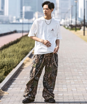 25SS【Labordi / ラボード】ツリーカモ柄 リアルツリー オーバーサイズ ミリタリーワイドカーゴパンツ