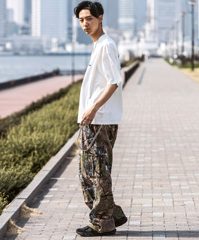 25SS【Labordi / ラボード】ツリーカモ柄 リアルツリー オーバーサイズ ミリタリーワイドカーゴパンツ