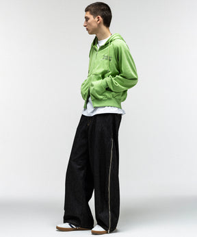 "ILL'S" LOGO Embroidery FULL ZIP HOODIE / "ILL'S" LOGO刺繍フルジップフーディー