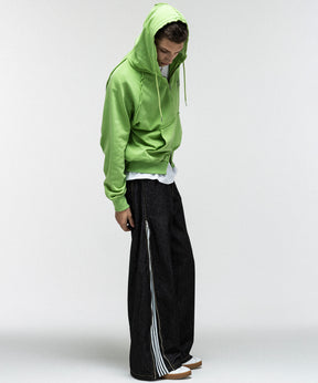 "ILL'S" LOGO Embroidery FULL ZIP HOODIE / "ILL'S" LOGO刺繍フルジップフーディー