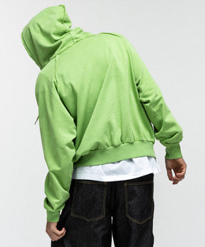 "ILL'S" LOGO Embroidery FULL ZIP HOODIE / "ILL'S" LOGO刺繍フルジップフーディー