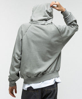 "ILL'S" LOGO Embroidery FULL ZIP HOODIE / "ILL'S" LOGO刺繍フルジップフーディー