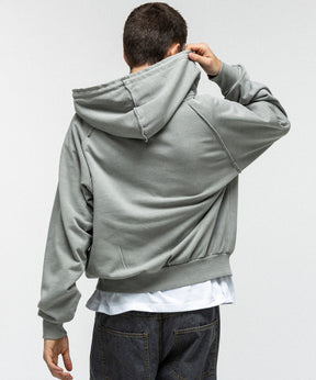 "ILL'S" LOGO Embroidery FULL ZIP HOODIE / "ILL'S" LOGO刺繍フルジップフーディー