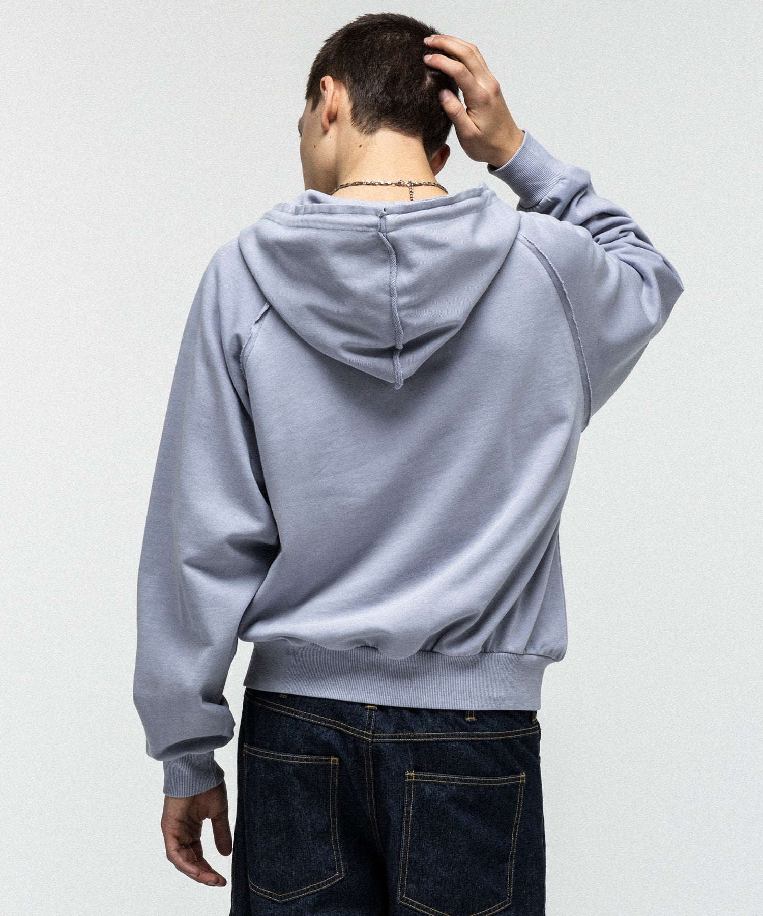 "ILL'S" LOGO Embroidery FULL ZIP HOODIE / "ILL'S" LOGO刺繍フルジップフーディー