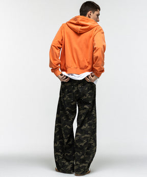 "ILL'S" LOGO Embroidery FULL ZIP HOODIE / "ILL'S" LOGO刺繍フルジップフーディー