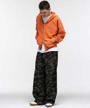 "ILL'S" LOGO Embroidery FULL ZIP HOODIE / "ILL'S" LOGO刺繍フルジップフーディー