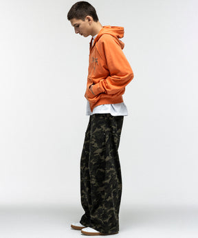 "ILL'S" LOGO Embroidery FULL ZIP HOODIE / "ILL'S" LOGO刺繍フルジップフーディー