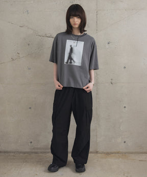 Neck Stitch Photo Graphic T-Shirt / ネックステッチ 写真グラフィックTシャツ