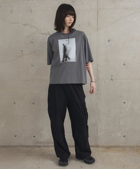 Neck Stitch Photo Graphic T-Shirt / ネックステッチ 写真グラフィックTシャツ