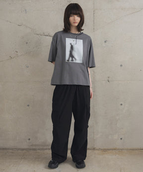 Neck Stitch Photo Graphic T-Shirt / ネックステッチ 写真グラフィックTシャツ