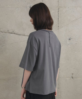 Neck Stitch Photo Graphic T-Shirt / ネックステッチ 写真グラフィックTシャツ