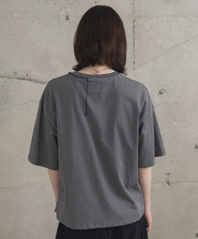 Neck Stitch Photo Graphic T-Shirt / ネックステッチ 写真グラフィックTシャツ