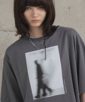 Neck Stitch Photo Graphic T-Shirt / ネックステッチ 写真グラフィックTシャツ