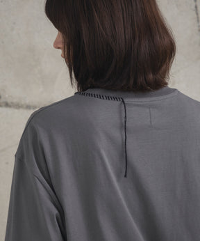 Neck Stitch Photo Graphic T-Shirt / ネックステッチ 写真グラフィックTシャツ