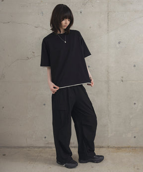 Neck Detail Plain T-Shirt / ネックディテール Tシャツ