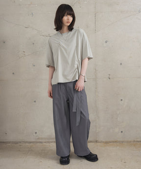 Tuck-Detail T-Shirt / タックディテールTシャツ
