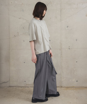 Tuck-Detail T-Shirt / タックディテールTシャツ