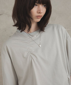 Tuck-Detail T-Shirt / タックディテールTシャツ