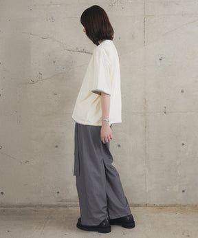 Neck Detail Plain T-Shirt / ネックディテール Tシャツ