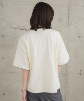 Neck Detail Plain T-Shirt / ネックディテール Tシャツ