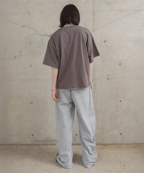 Neck Detail Plain T-Shirt / ネックディテール Tシャツ