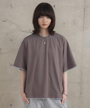 Neck Detail Plain T-Shirt / ネックディテール Tシャツ